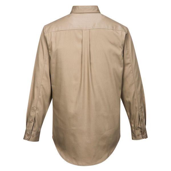camisa ignífuga FR89 caqui - Imagen 2