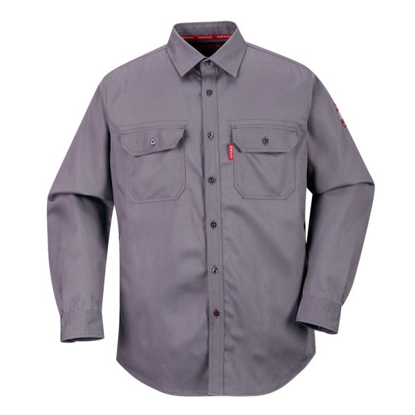 Camisa ignífuga Gris FR89