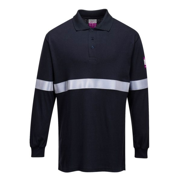 Camiseta Polo ignifuga resistente a la llama