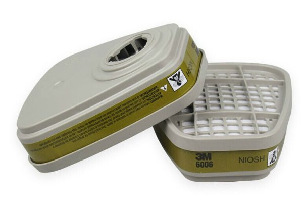 Cartucho 3M Vapores / Gases Multiples Ref 6006 X 2 Unidades