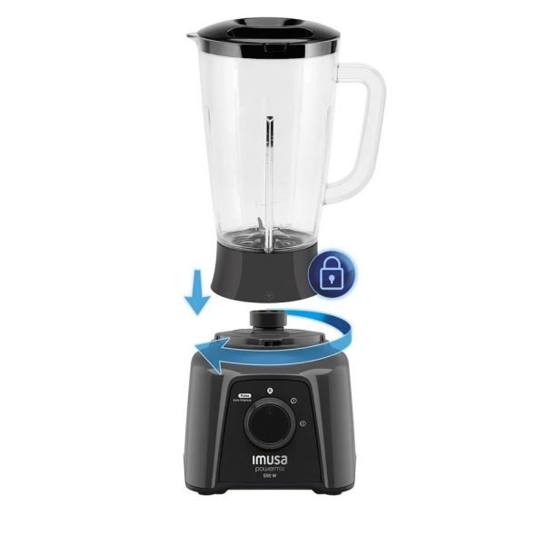 Licuadora Powemix plus IMUSA 2V - Gris - Imagen 3