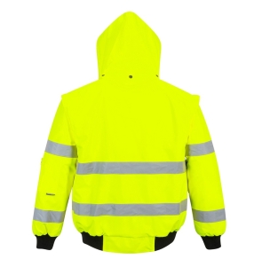 Chaqueta de alta visibilidad para cuartos fríos