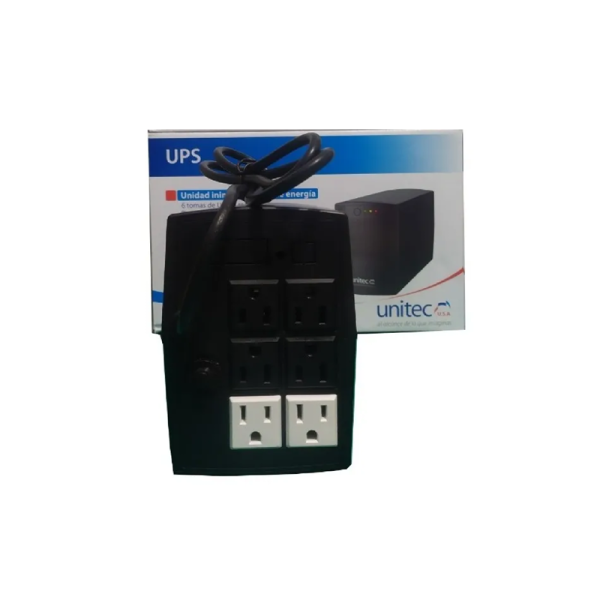UPS UNITEC 800VA/480W - Imagen 3