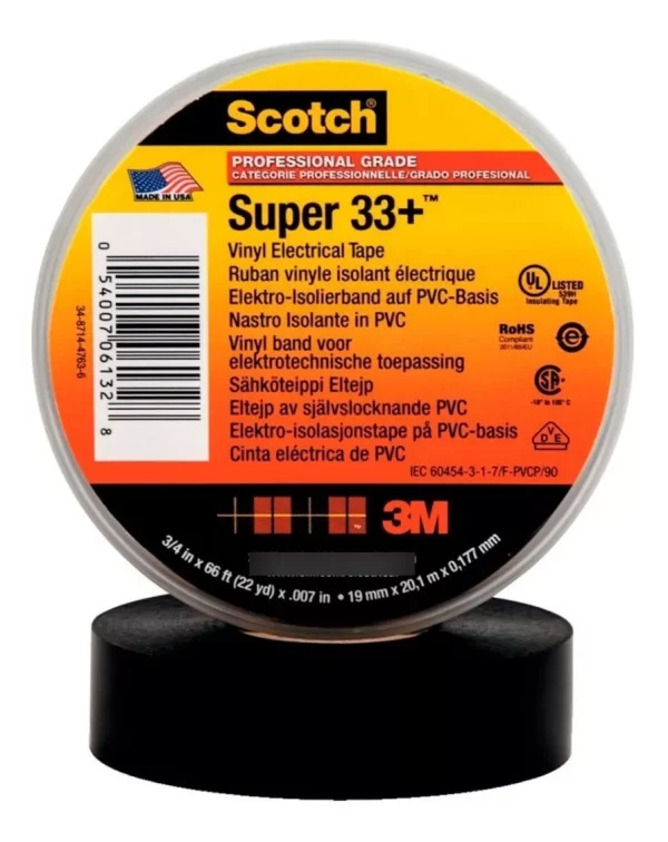 Cinta Aislante 3M Scotch 33+ - Imagen 3