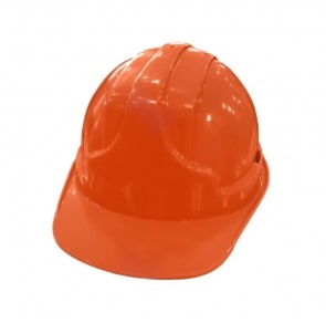 Casco fura naranja