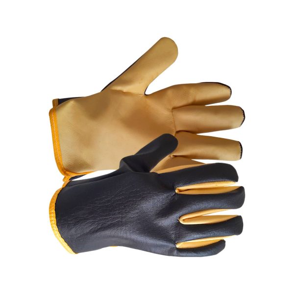 Guantes de vaqueta Sencillo combinado Steelpro