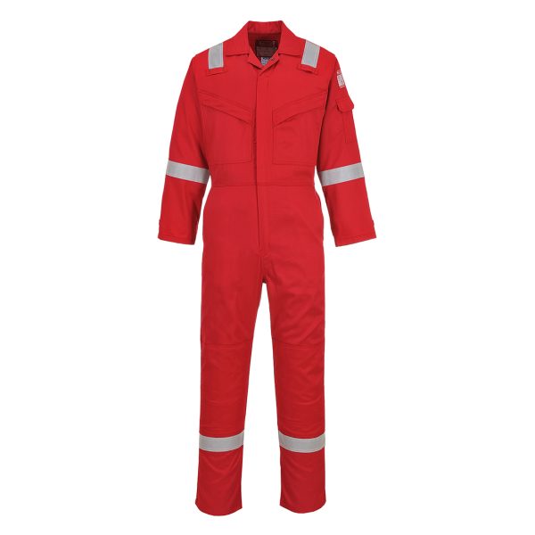 Overol ignifugo certificado Fr21Rojo Portwest